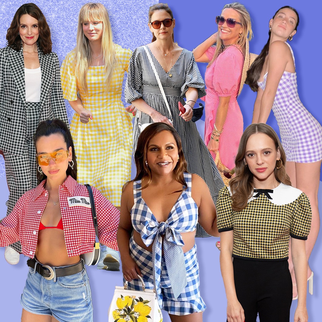 Gingham Style: How to Put an Unexpected Twist on the Celeb-Worn Print - E! Online - NewsOpener Gingham Style: How to Put an Unexpected Twist on the Celeb-Worn Print - E! Online
